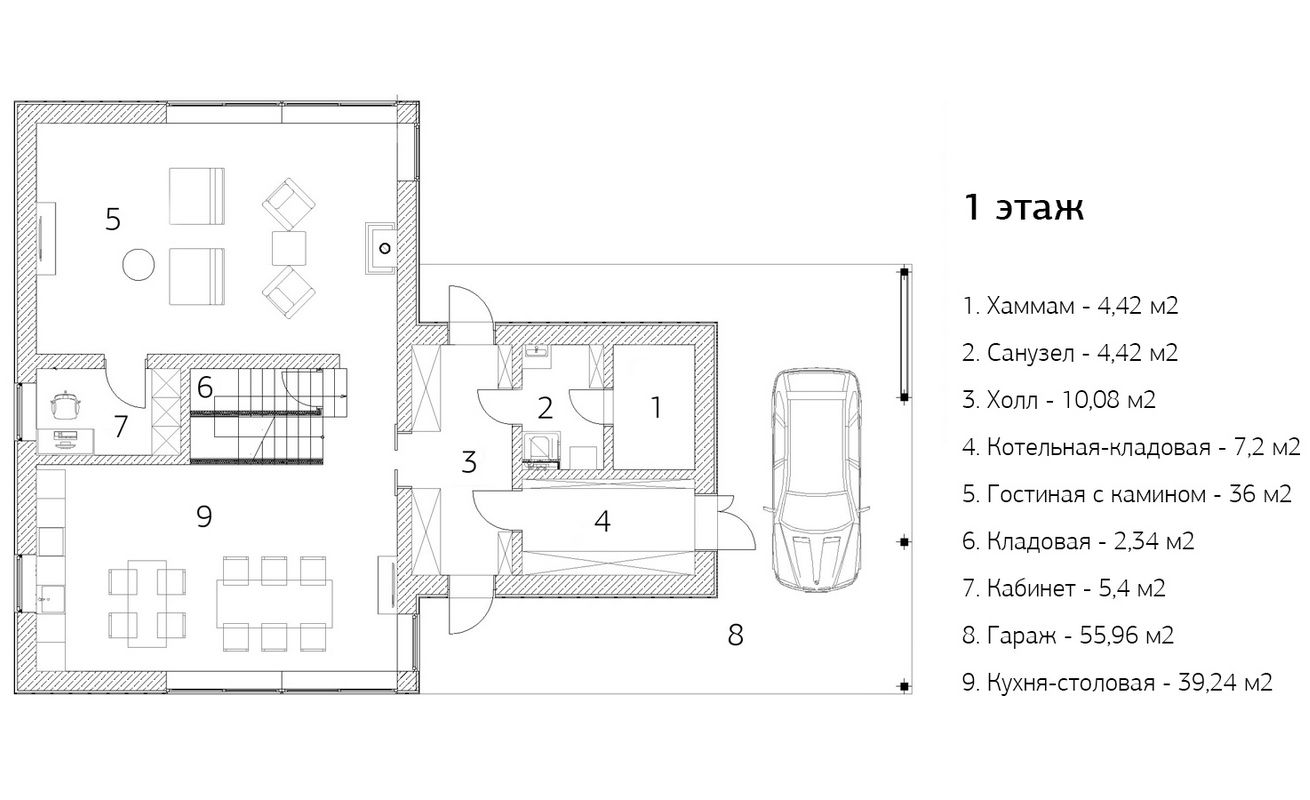 Купить дом в КП по направлению Киевское шоссе – 52000000.00 руб. | 384 м²